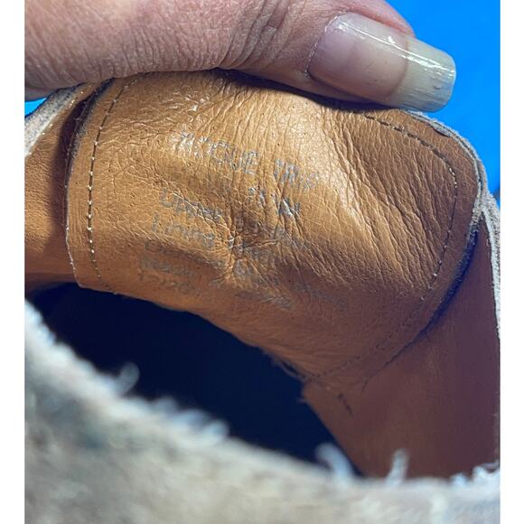 Kenneth Cole Reaction Rogue Trip Oxford Mens Sz 11.5 M From 2012 Beige - Picture 10 of 11